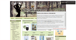 Desktop Screenshot of bellezamayor.com